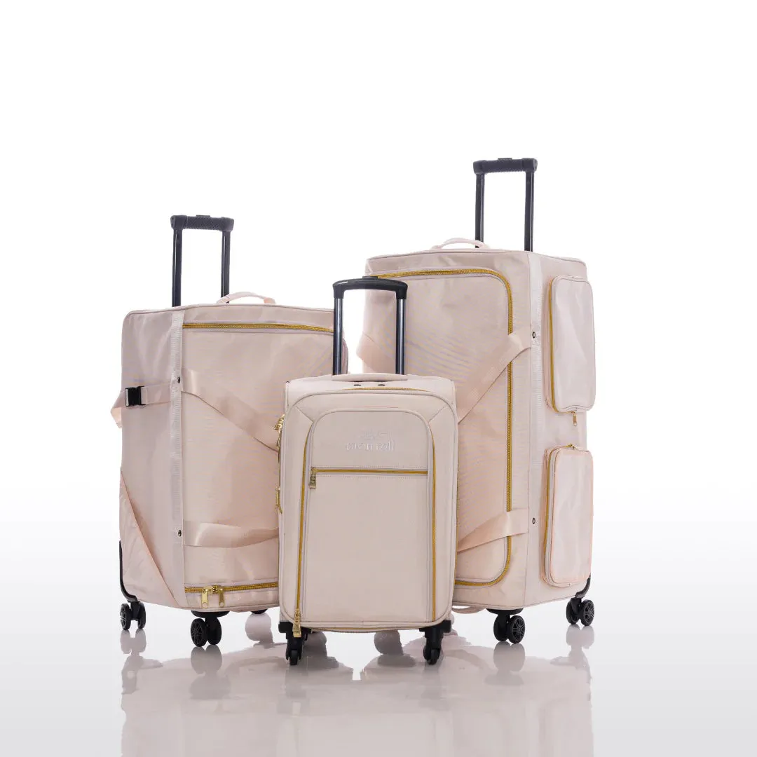Rac n Roll Large Beige Bag