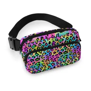 Rainbow Leopard Fanny Pack- PREORDER - Closing 3/2  - ETA late March