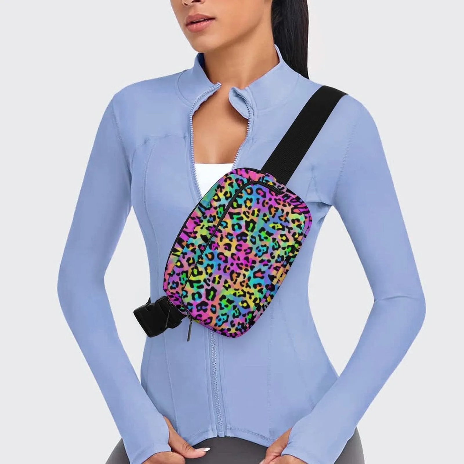 Rainbow Leopard Fanny Pack- PREORDER - Closing 3/2  - ETA late March