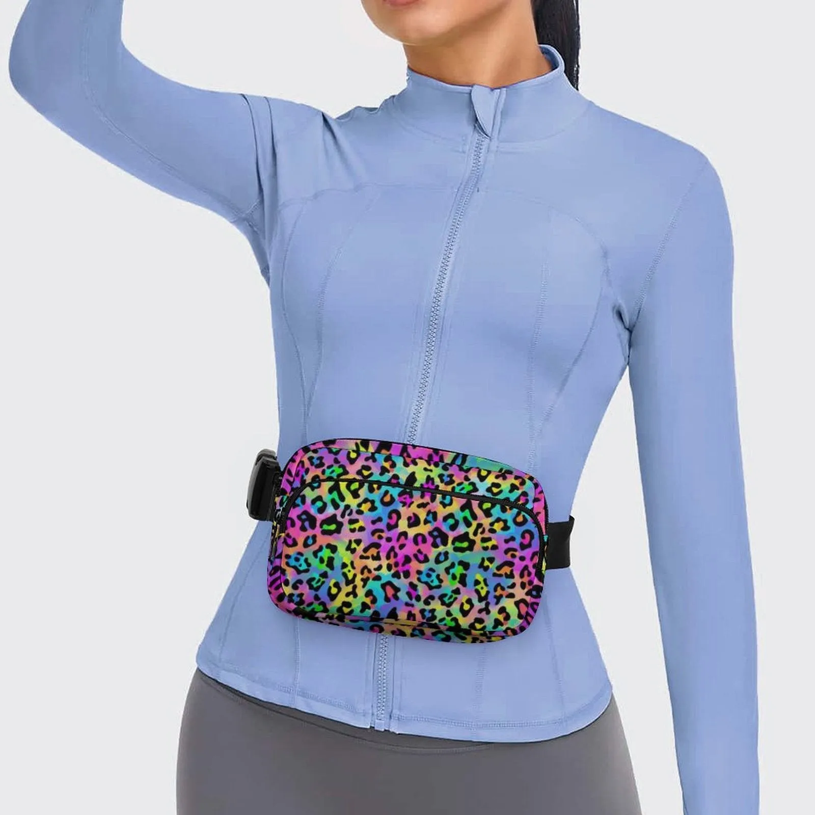Rainbow Leopard Fanny Pack- PREORDER - Closing 3/2  - ETA late March