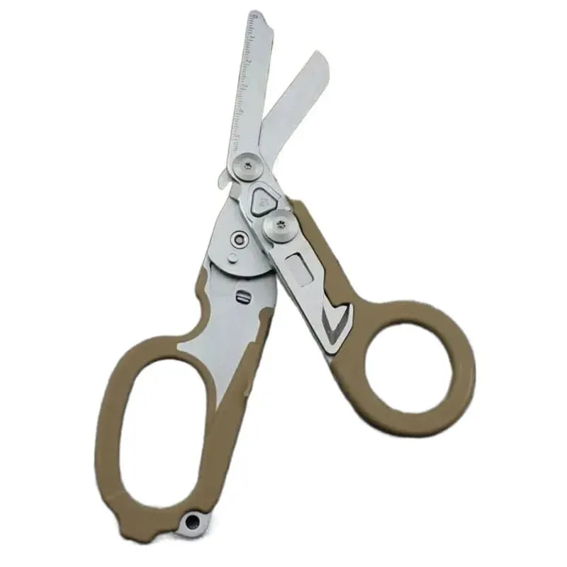 RECON GS2U Reaper x Emergency Response Shears 6 in 1 Multifunctional with Lock Holster