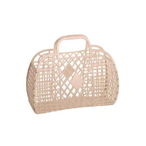 Retro Basket Jelly Bag - Small | Latte