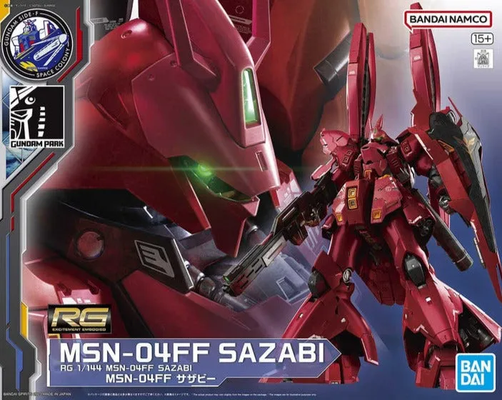 RG MSN-04FF Sazabi - P-Bandai Exclusive