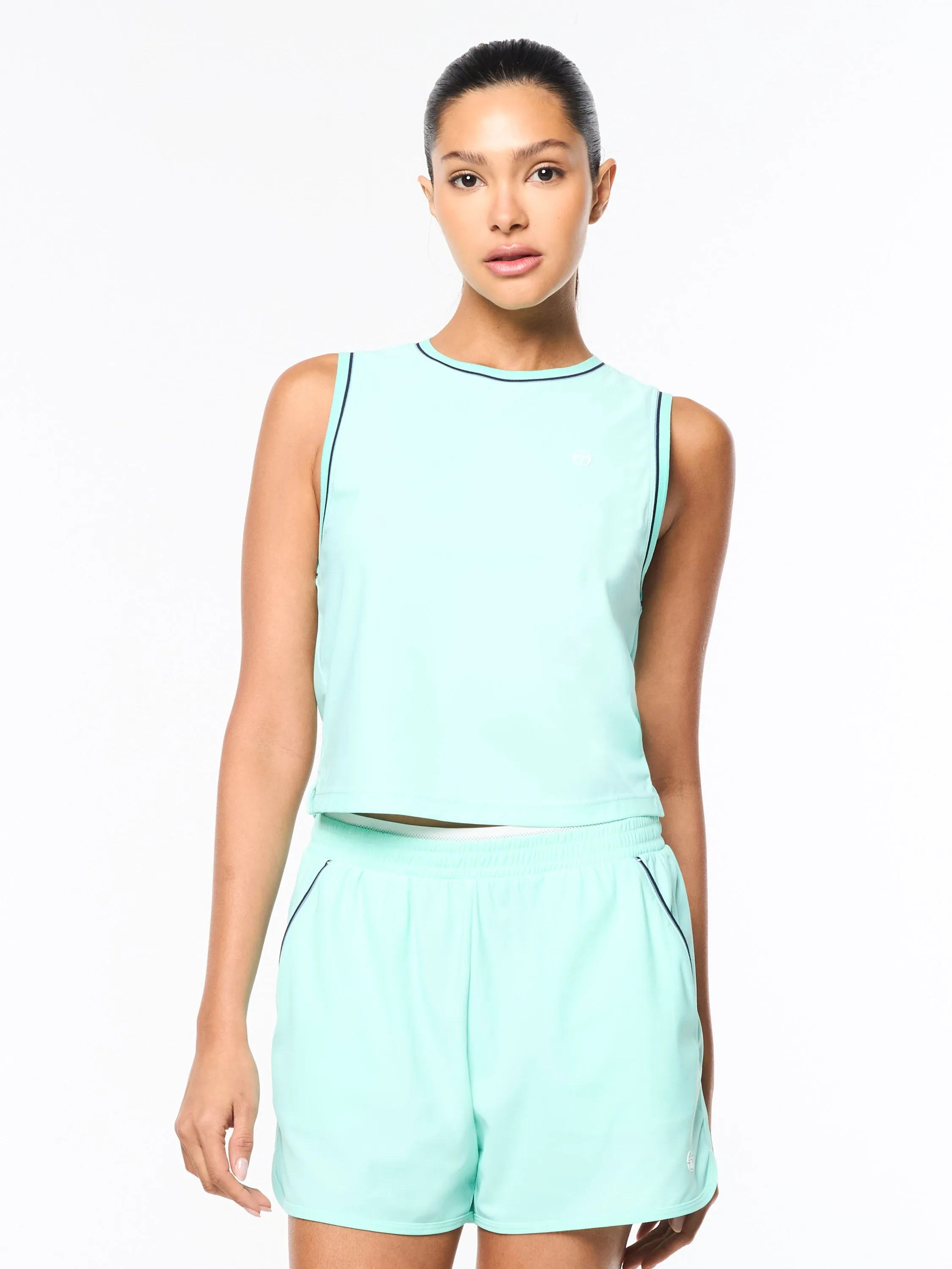 Rina Tank- Beach Glass