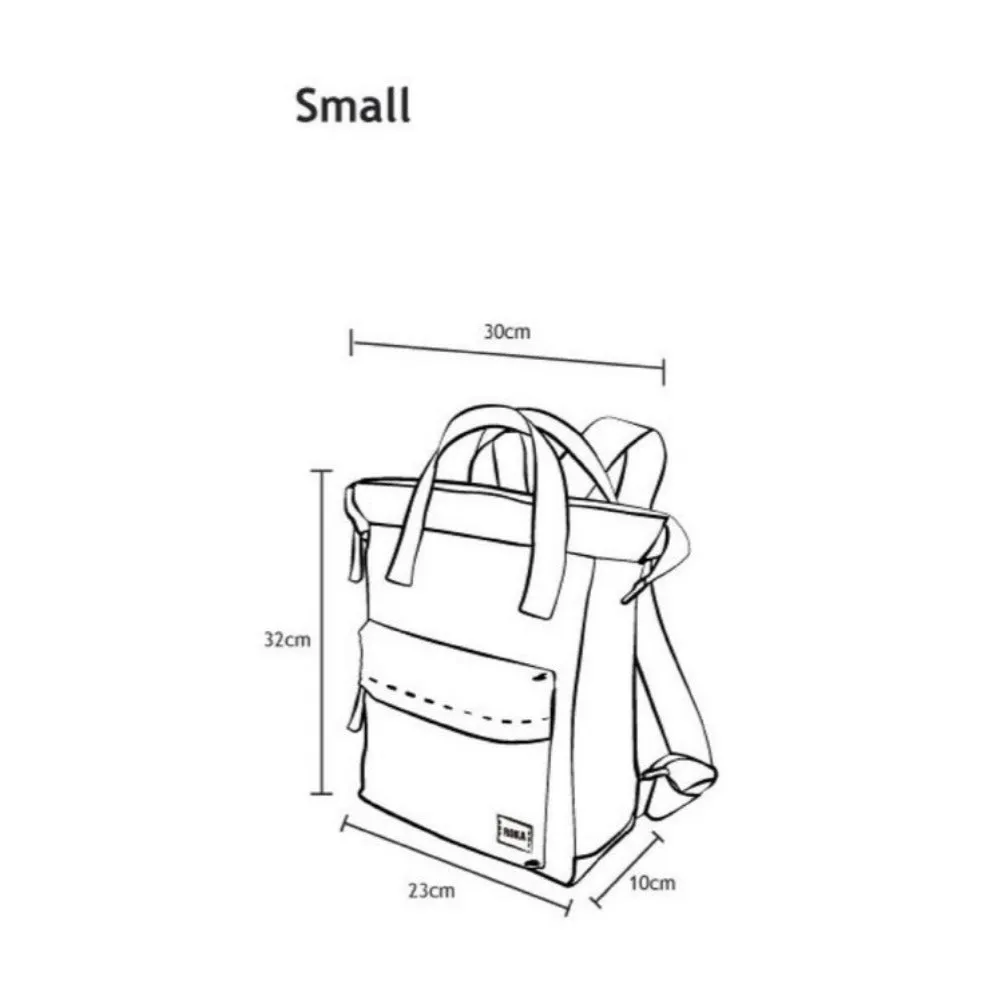 Roka Bantry B Recycled Canvas Small (Flannel Styles) Backpacks