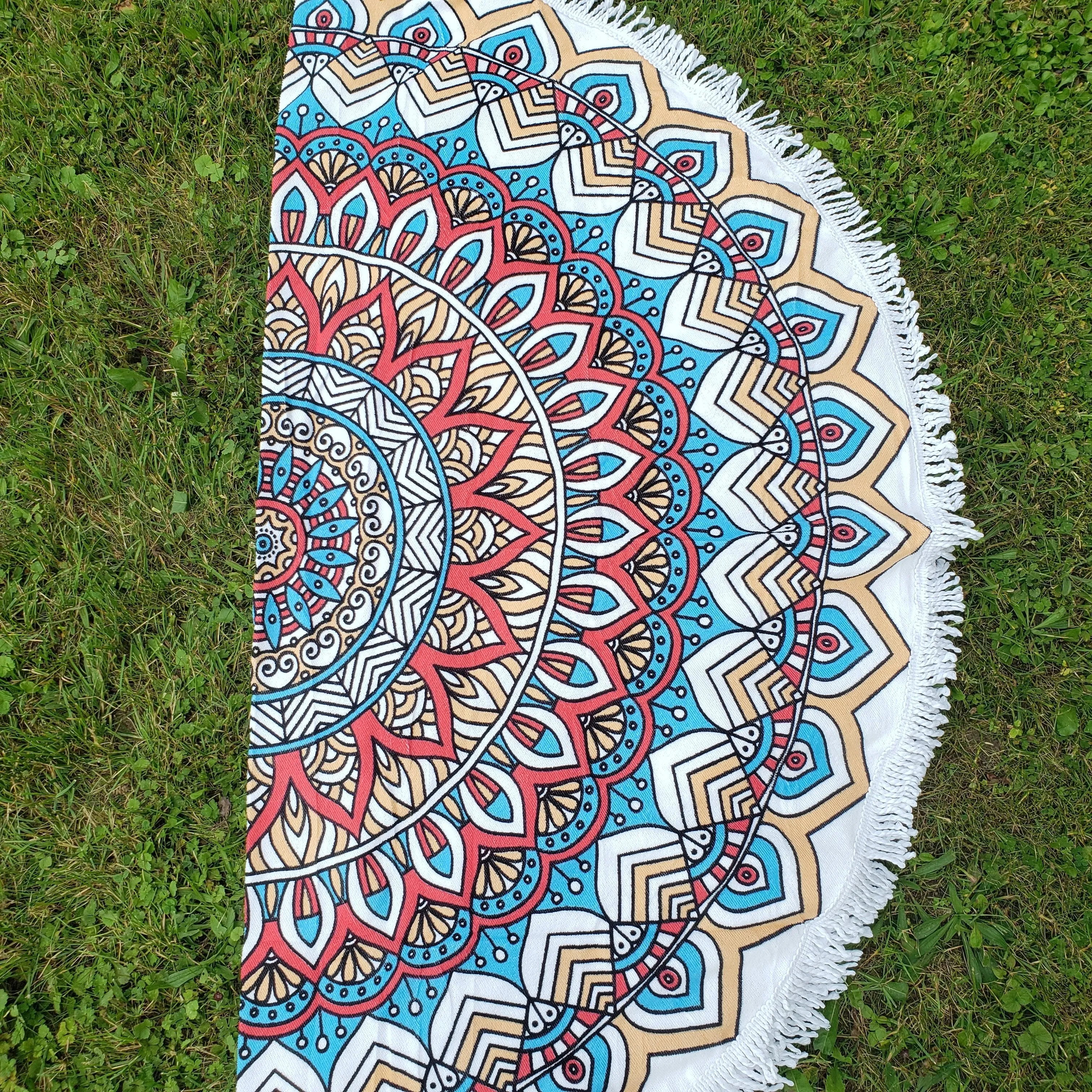 Round Beach Towels - BOHO BEAUTY
