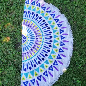 Round Beach Towels - SUNNY