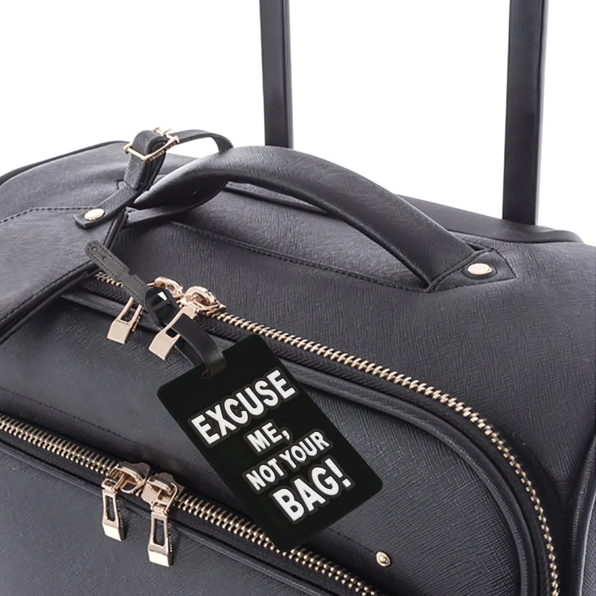 Sassy Sayings Funny Luggage Name ID Bag Tags