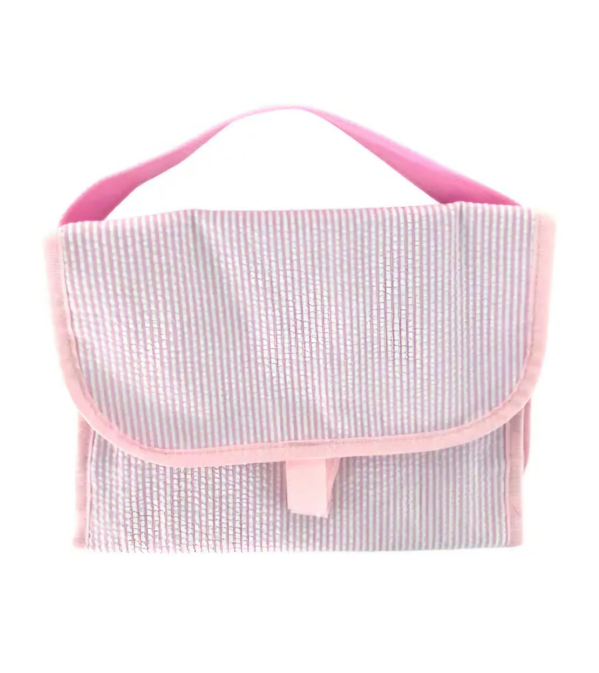 Seersucker Hang Around Trifold Toiletry Bags