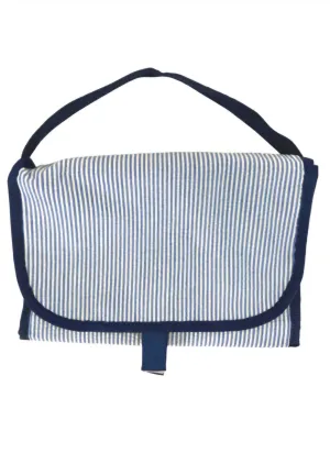 Seersucker Hang Around Trifold Toiletry Bags