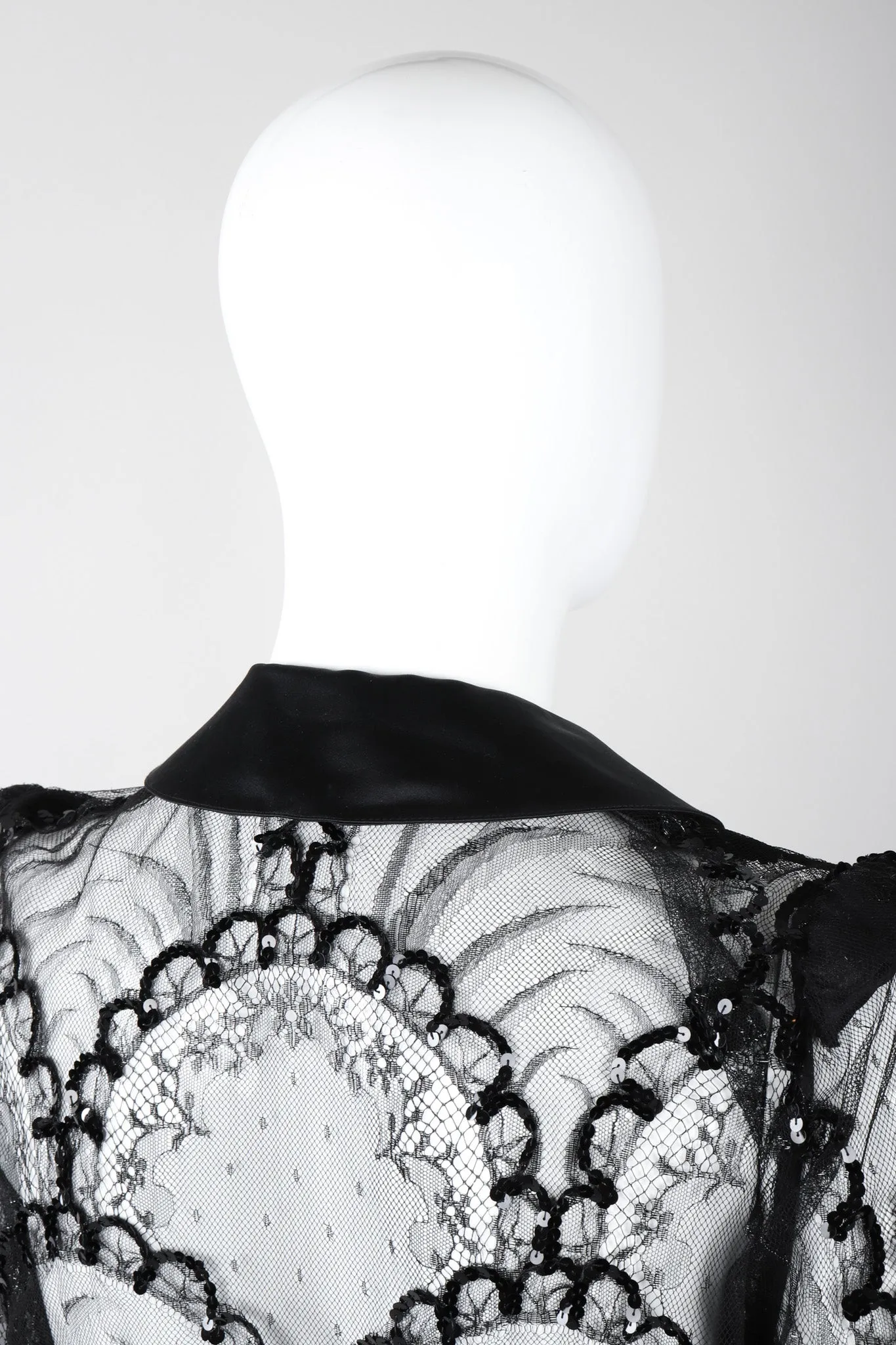Sequin Mesh Lace Top