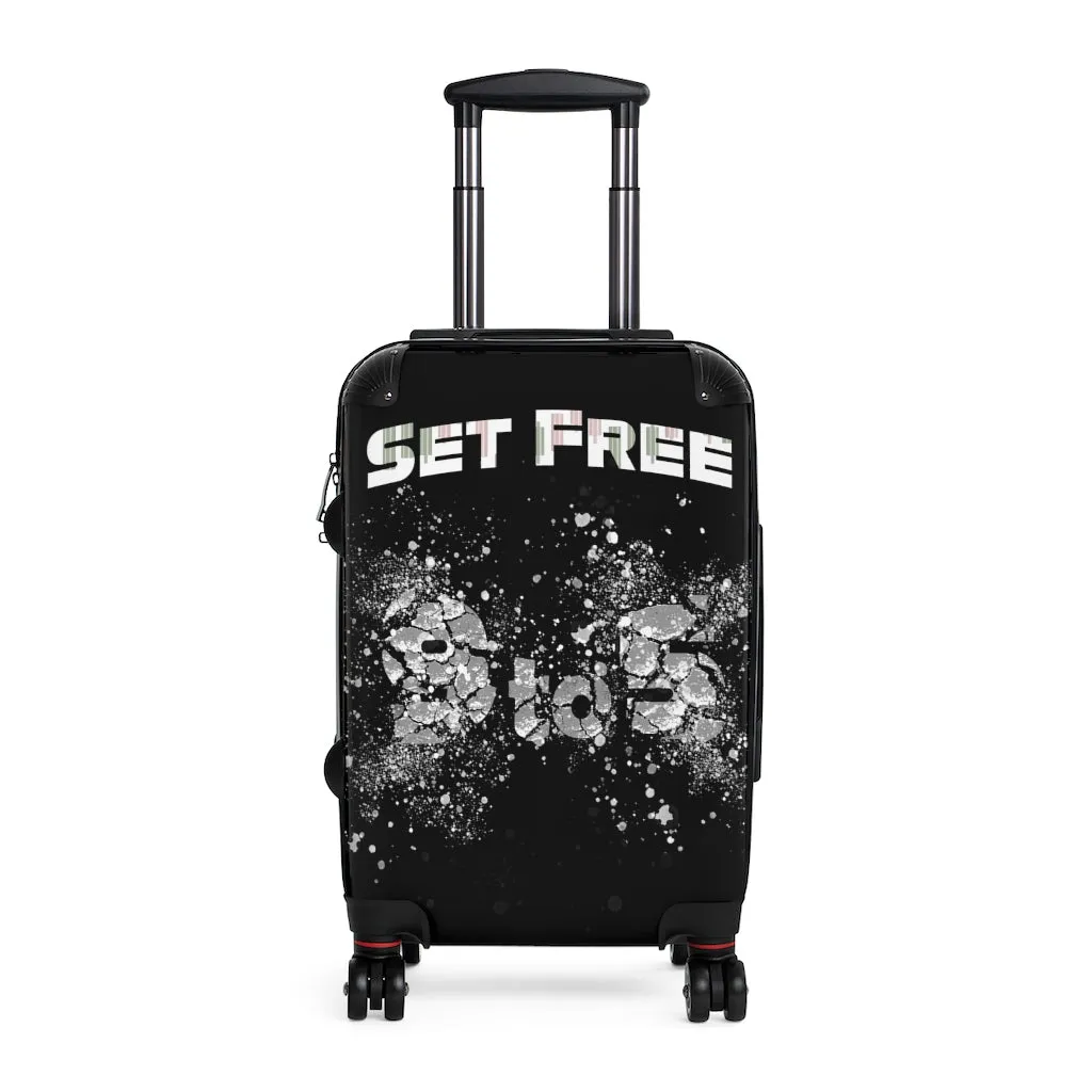 Set Free Broken 9 to 5 Schedule Cabin Suitcase