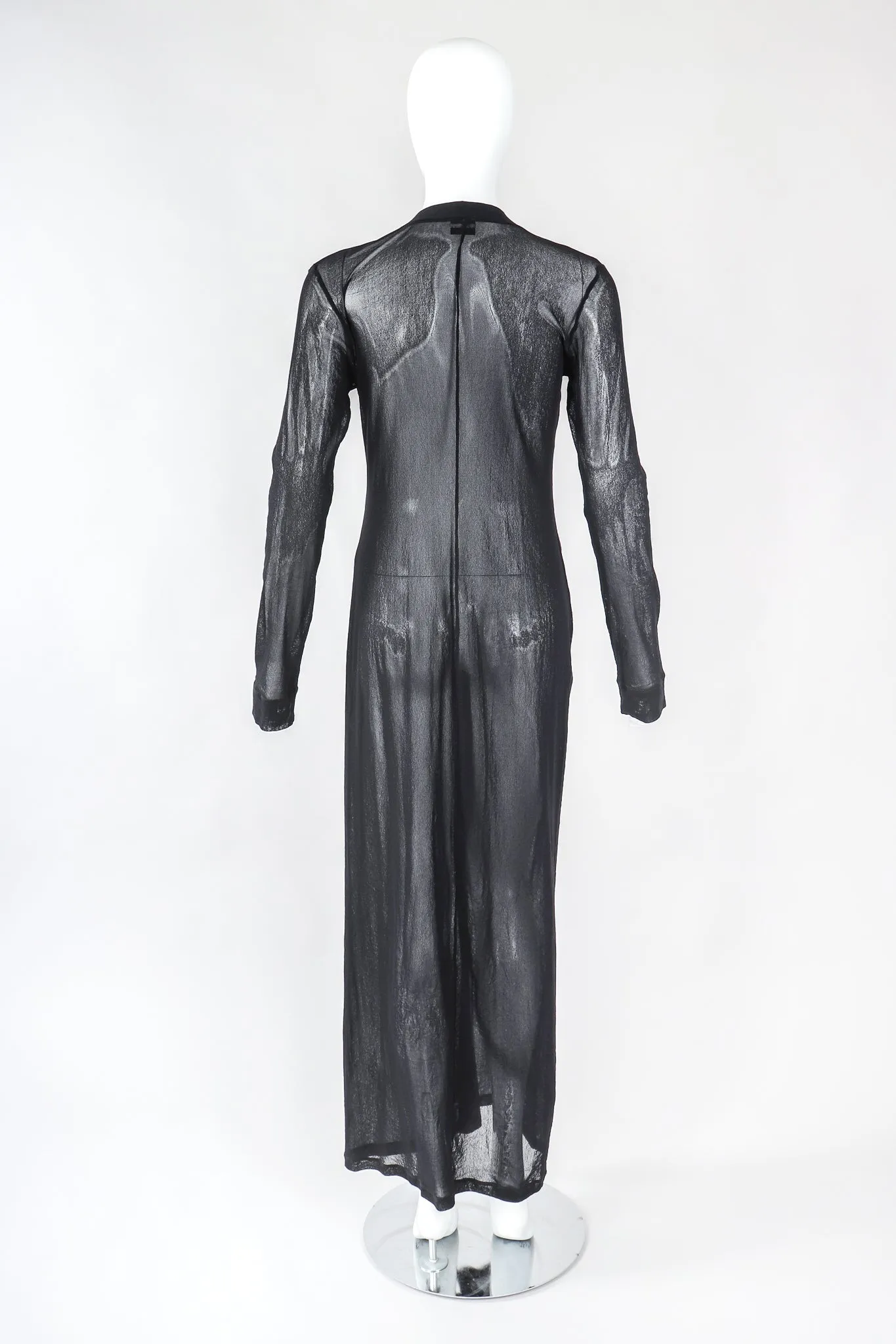 Sheer Mesh Duster