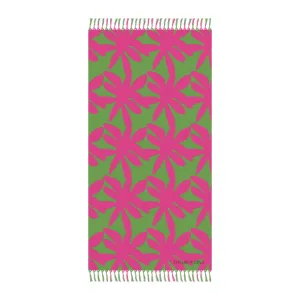 Shelbi Nicole Green Boho Beach Towel