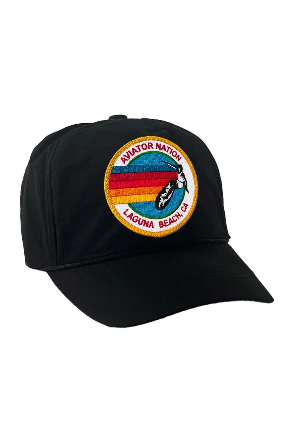 SIGNATURE LAGUNA BEACH VINTAGE NYLON TRUCKER HAT