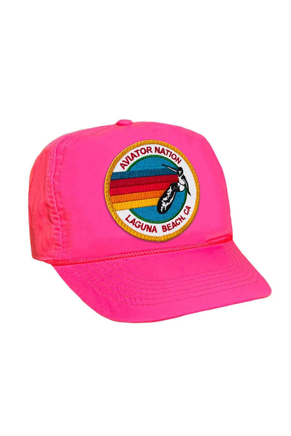 SIGNATURE LAGUNA BEACH VINTAGE NYLON TRUCKER HAT