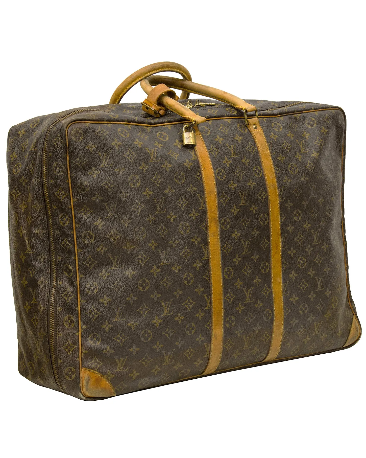 'Sirius 60' Monogram Suitcase