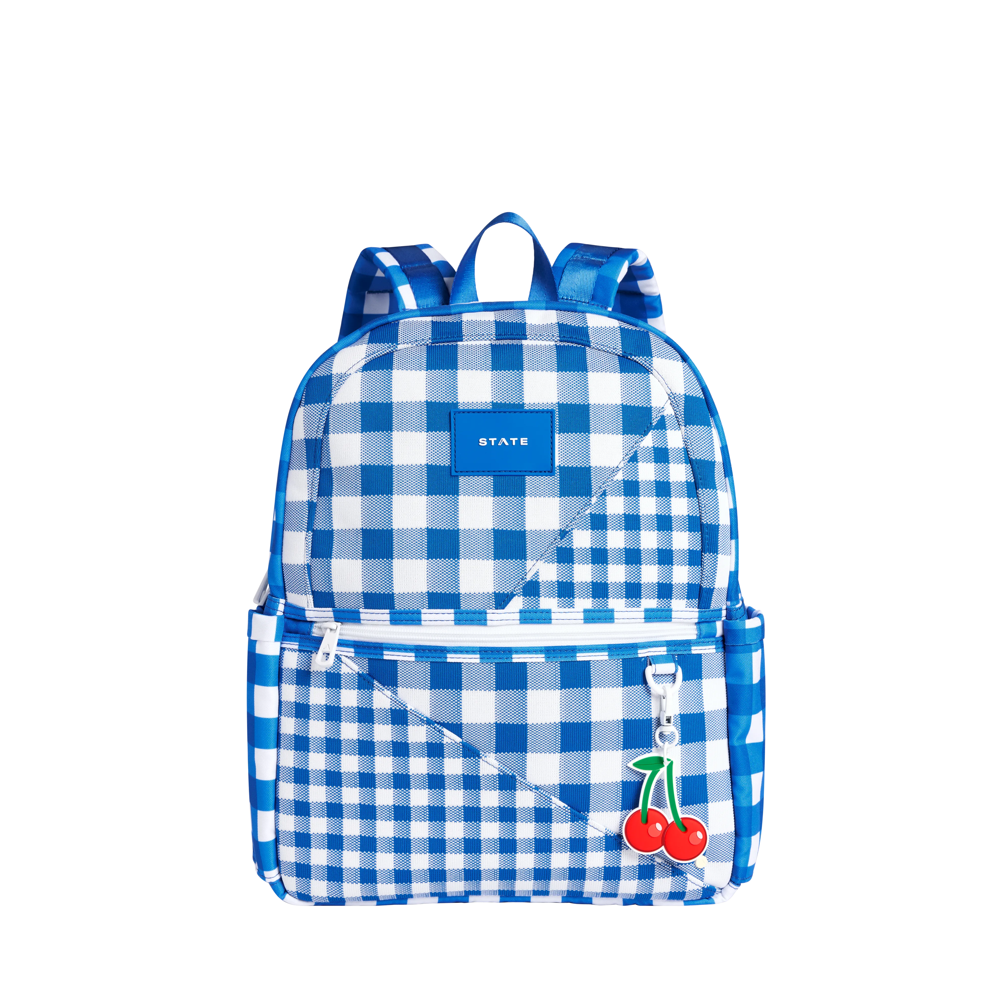 State Bags Kane Kids Backpack - Blue Gingham