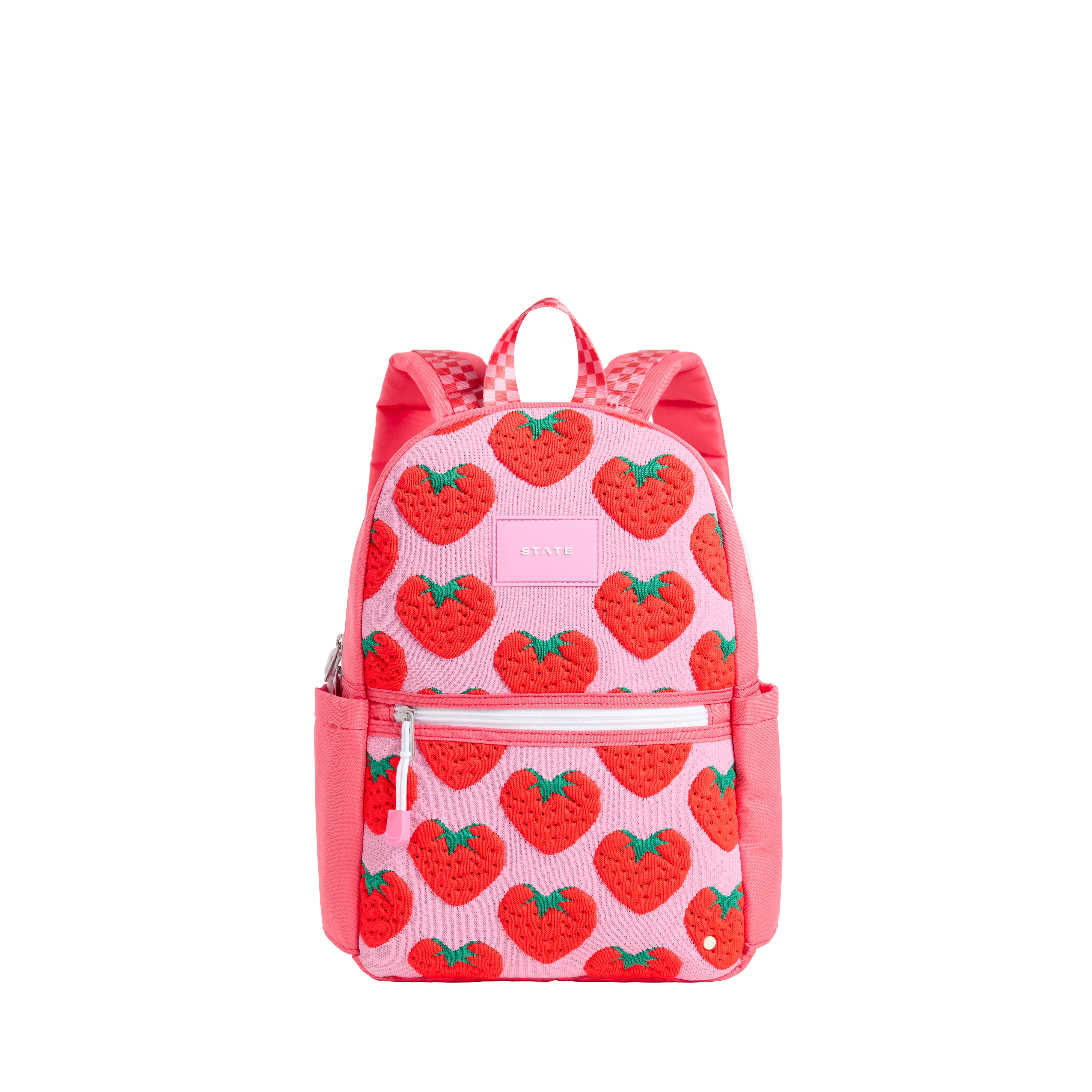State Bags Kane Kids Mini Backpack - Strawberry Intarsia