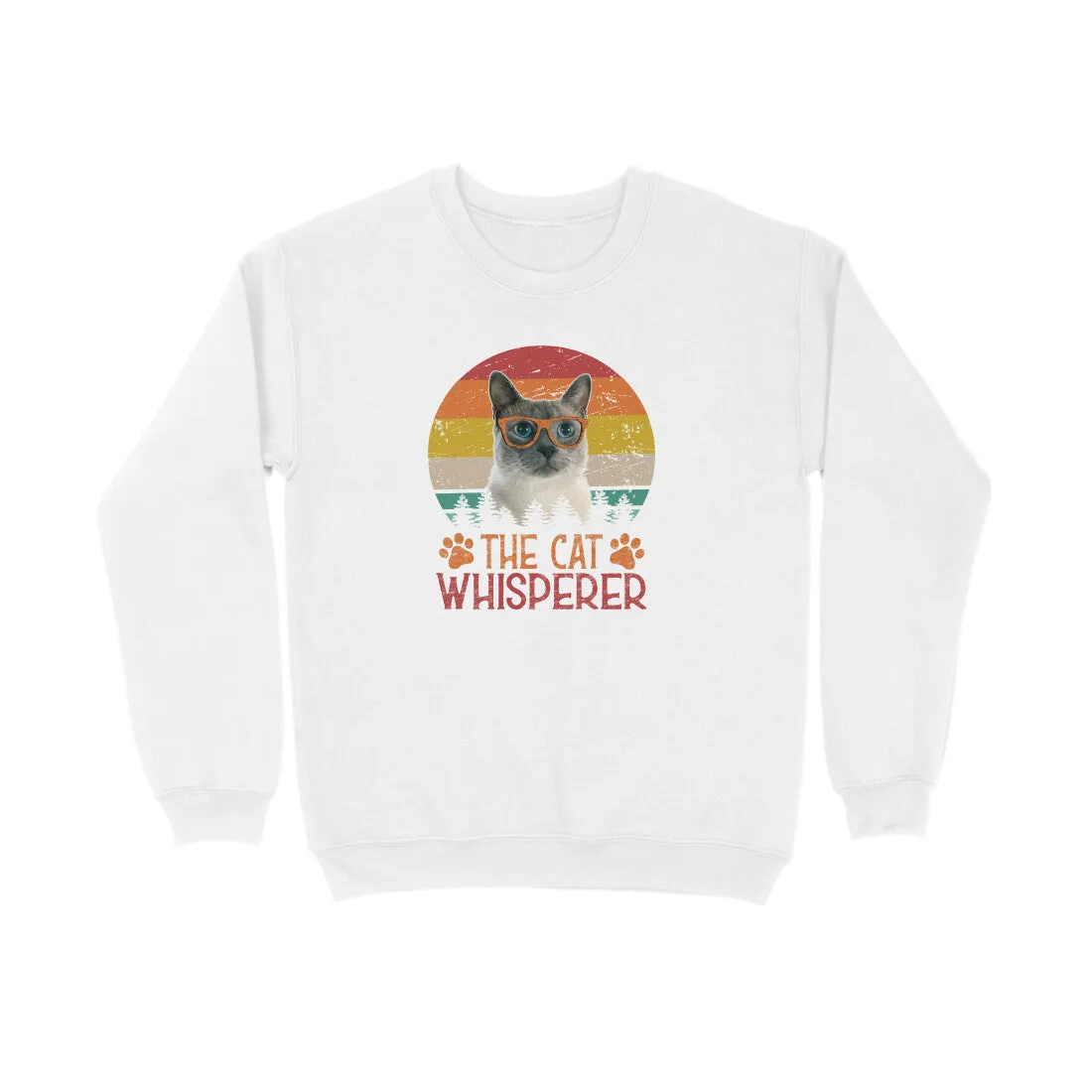 Sweatshirt (Men) - The Cat Whisperer (4 Colours)