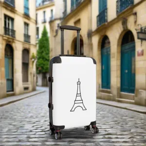 Take Me To Paris Suitcase (Carry On)