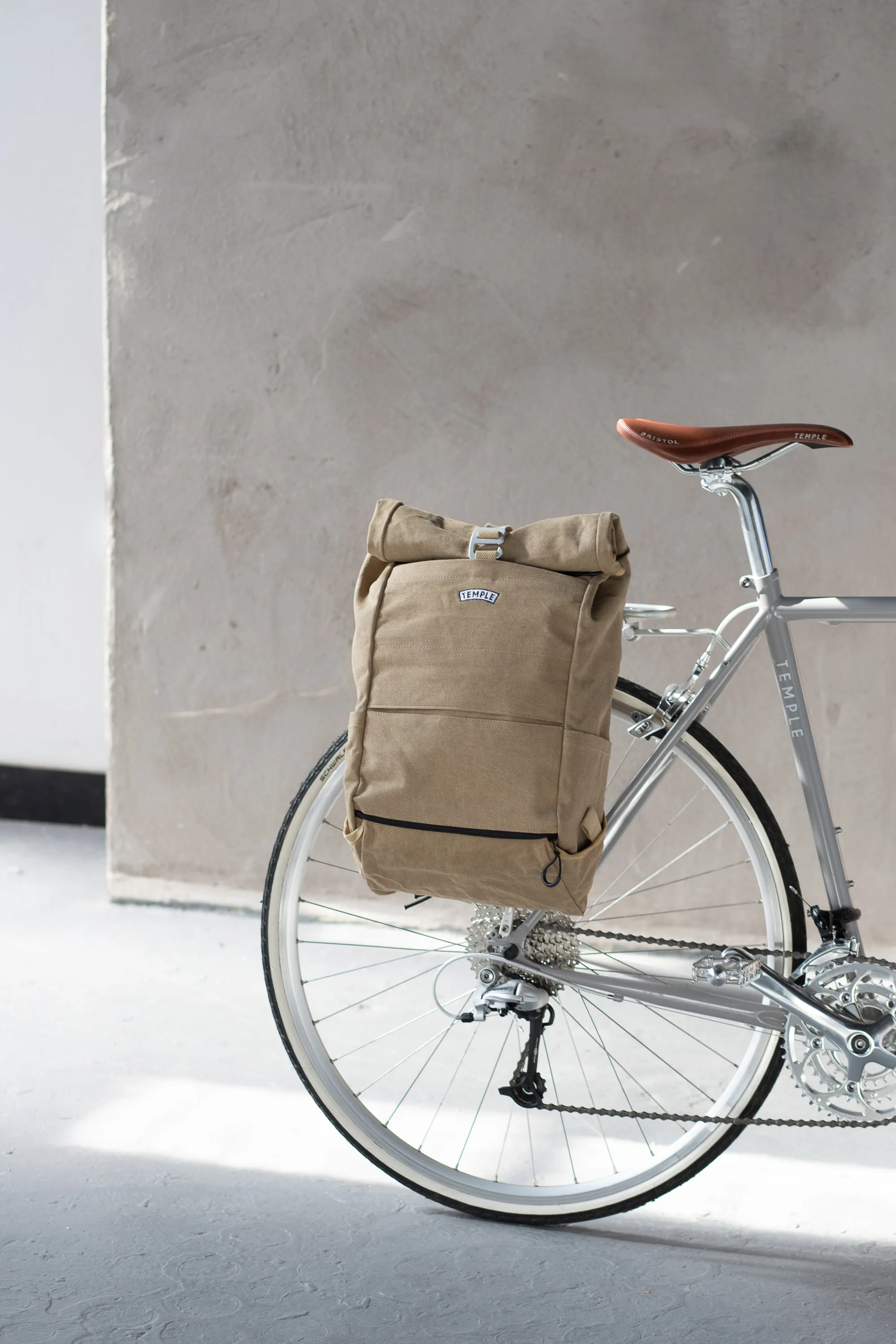 Temple Pannier Backpack - Charcoal