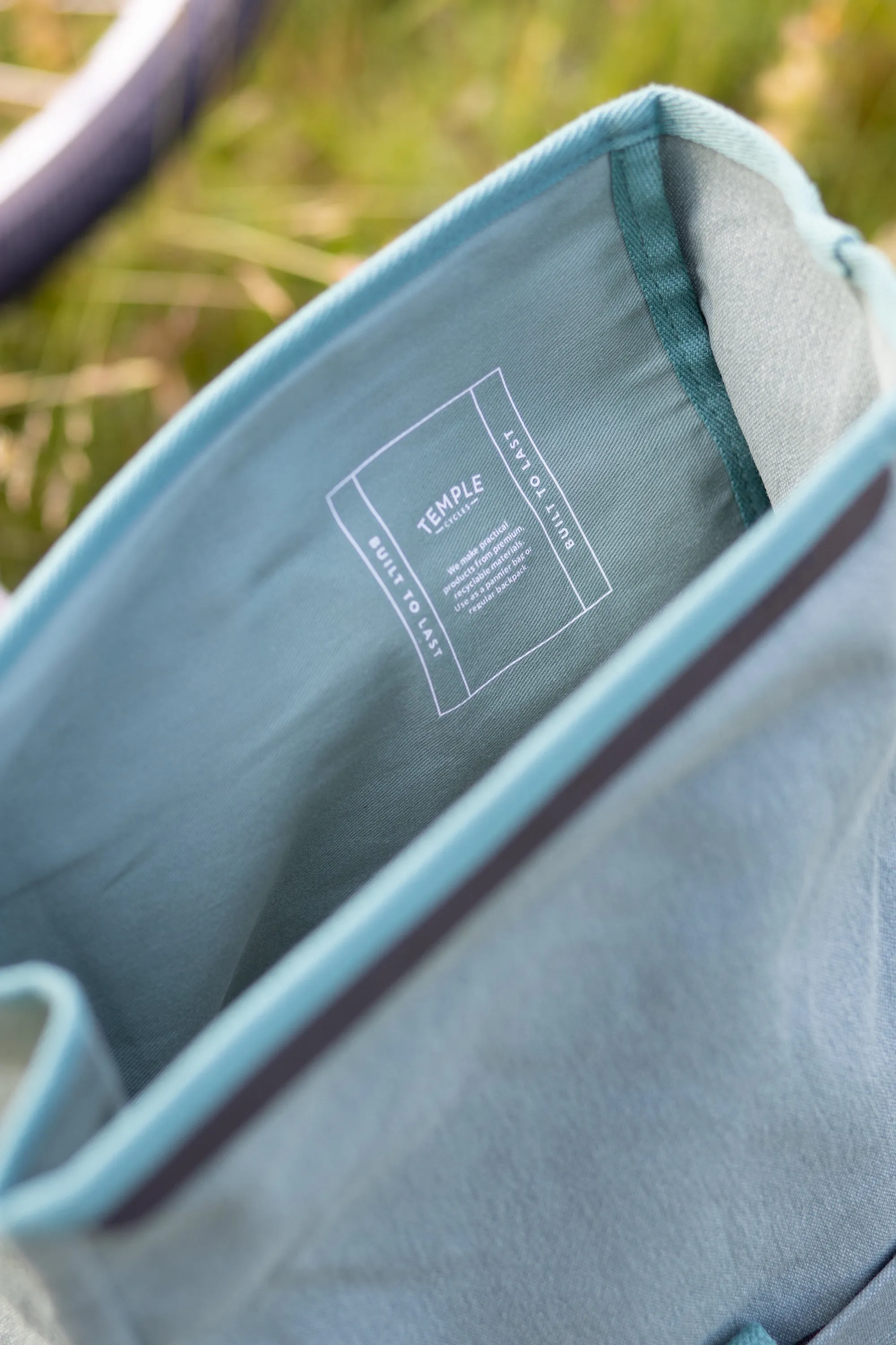 Temple Pannier Backpack - Charcoal