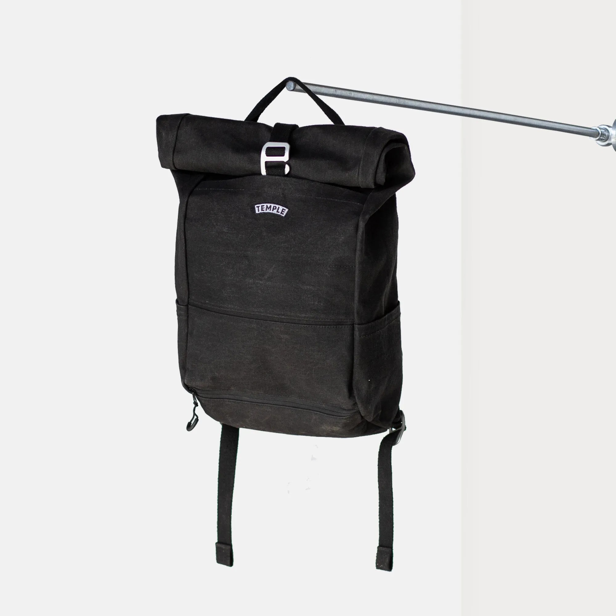 Temple Pannier Backpack - Charcoal