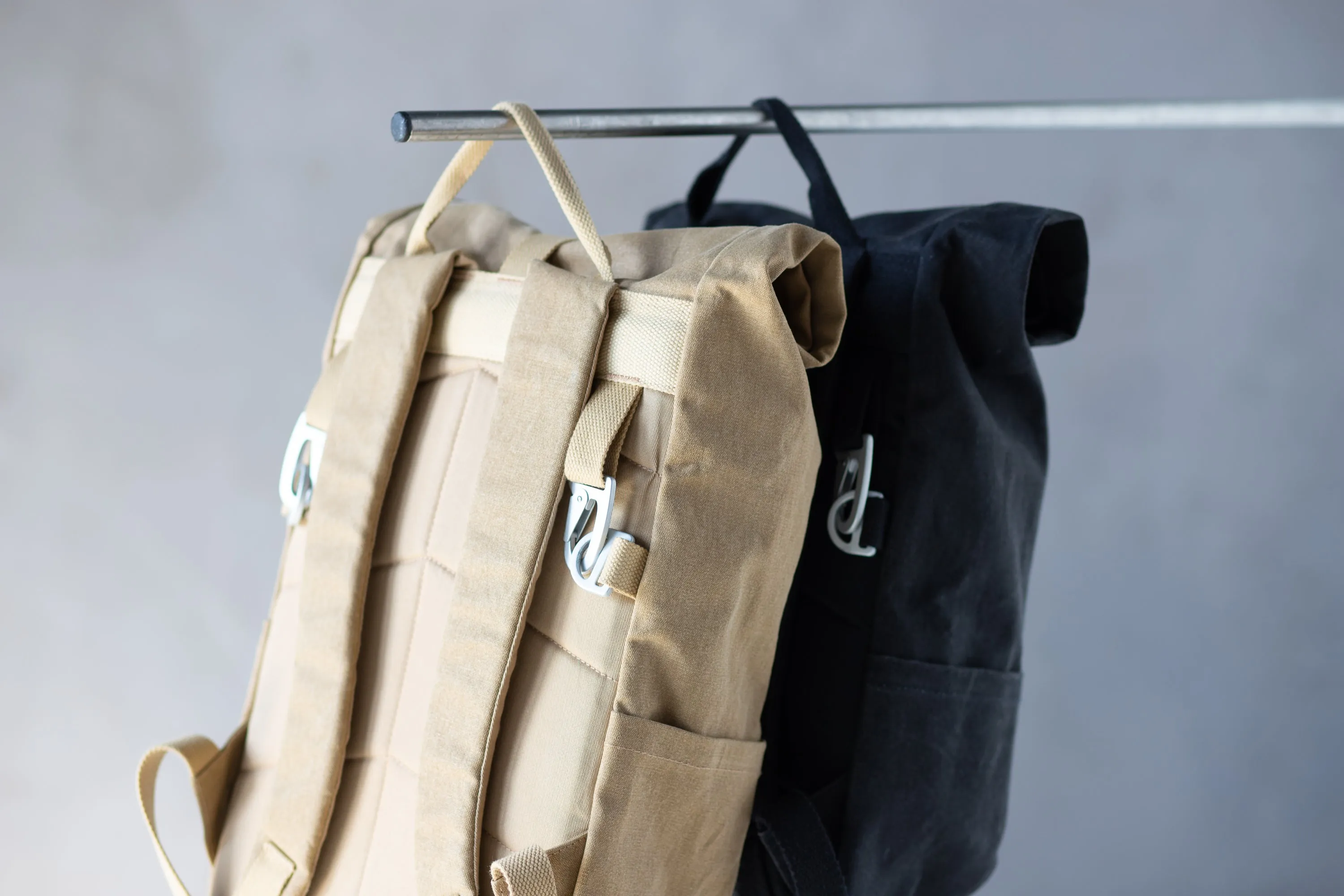 Temple Pannier Backpack - Charcoal
