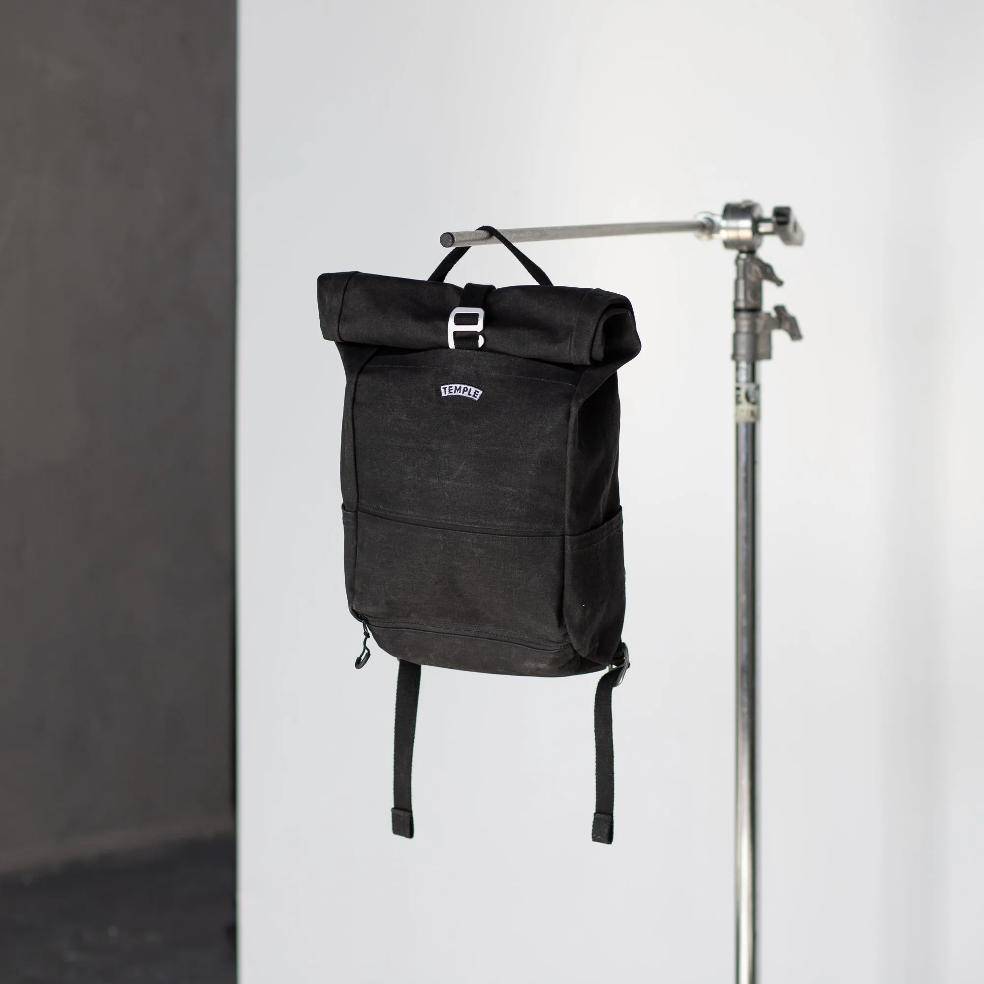 Temple Pannier Backpack - Charcoal