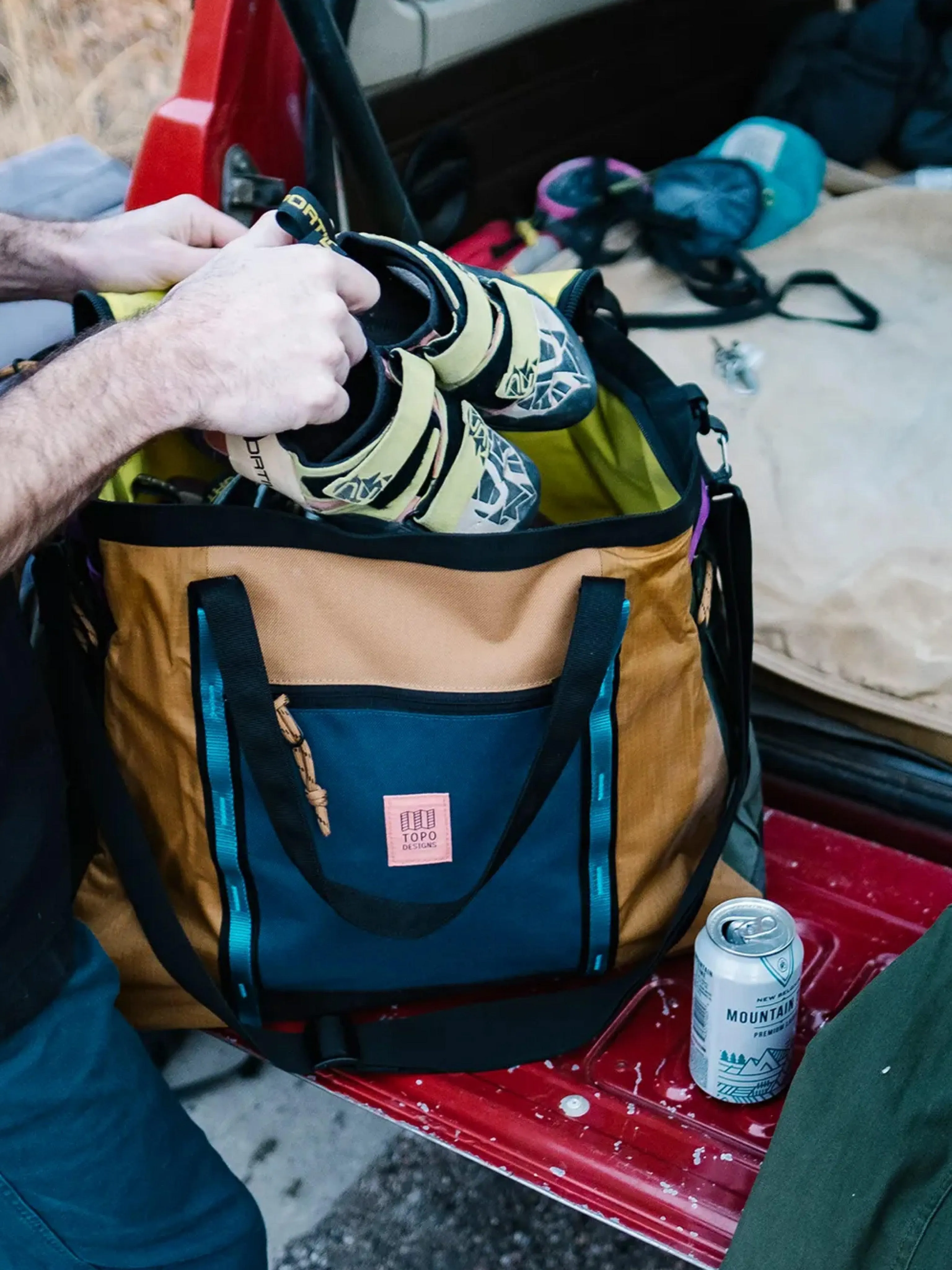 Topo Designs Mountain Gear Bag Black Black