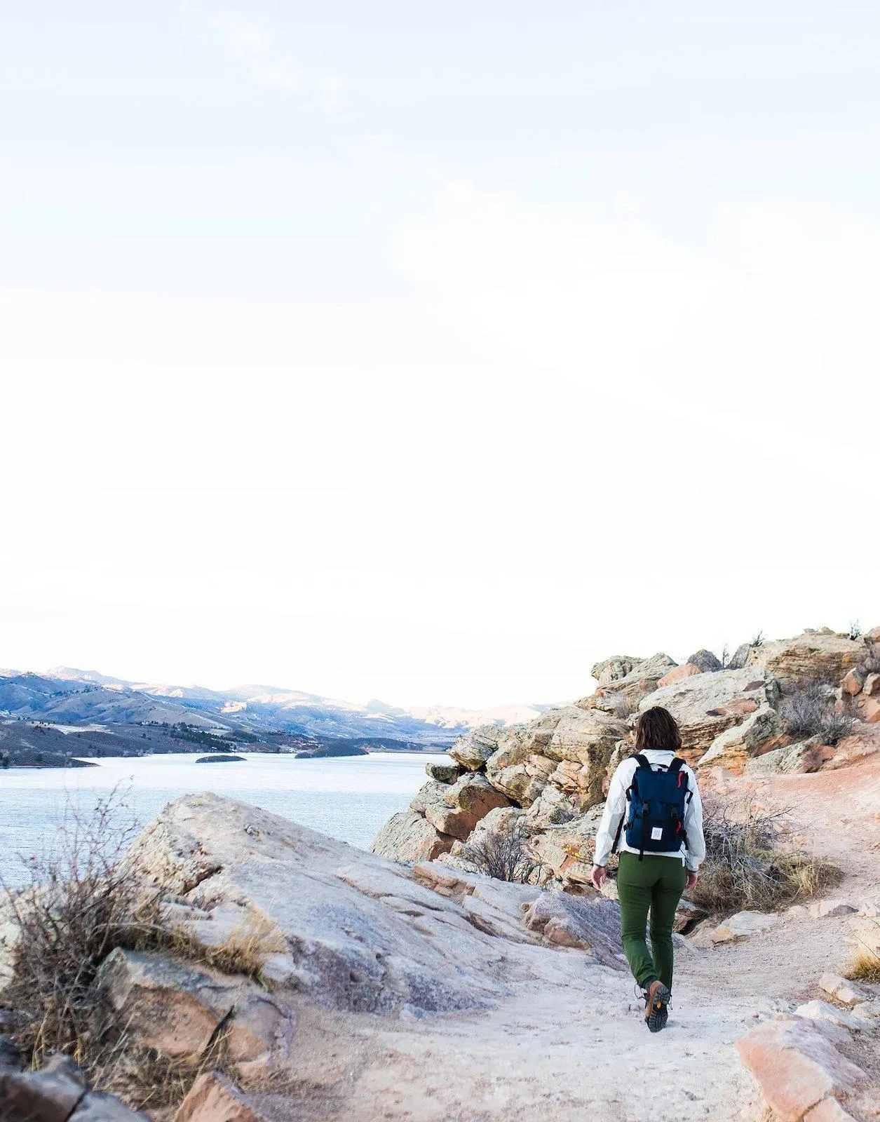 Topo Designs Rover Pack Blue Red Forest