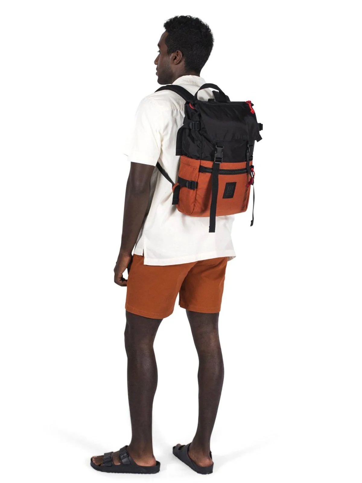 Topo Designs Rover Pack Blue Red Forest