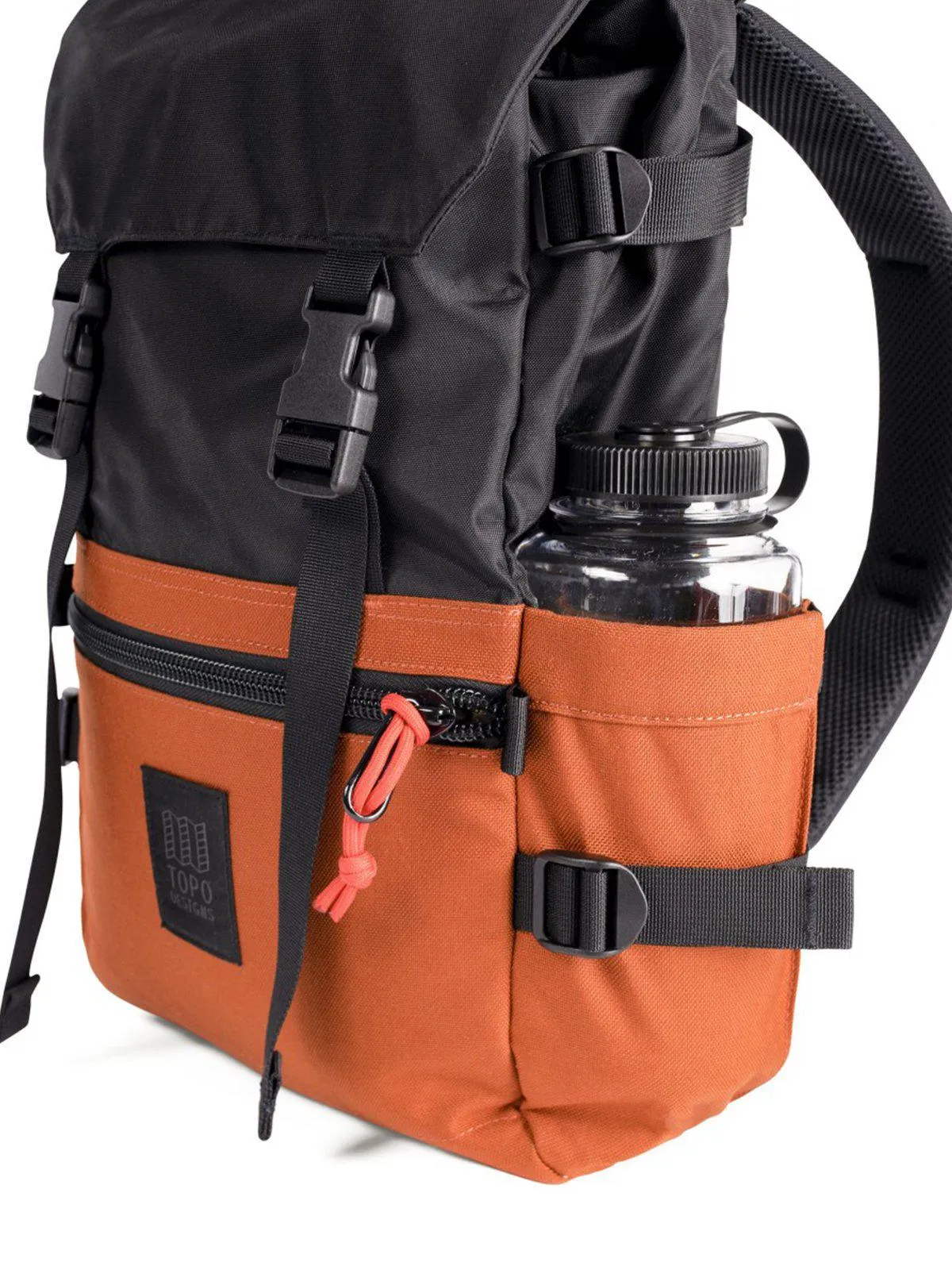 Topo Designs Rover Pack Blue Red Forest