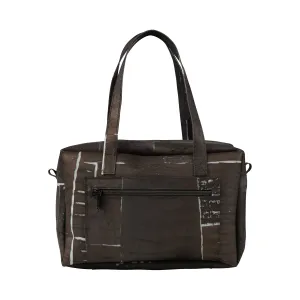 Travel Bag Raw Leather Black XS