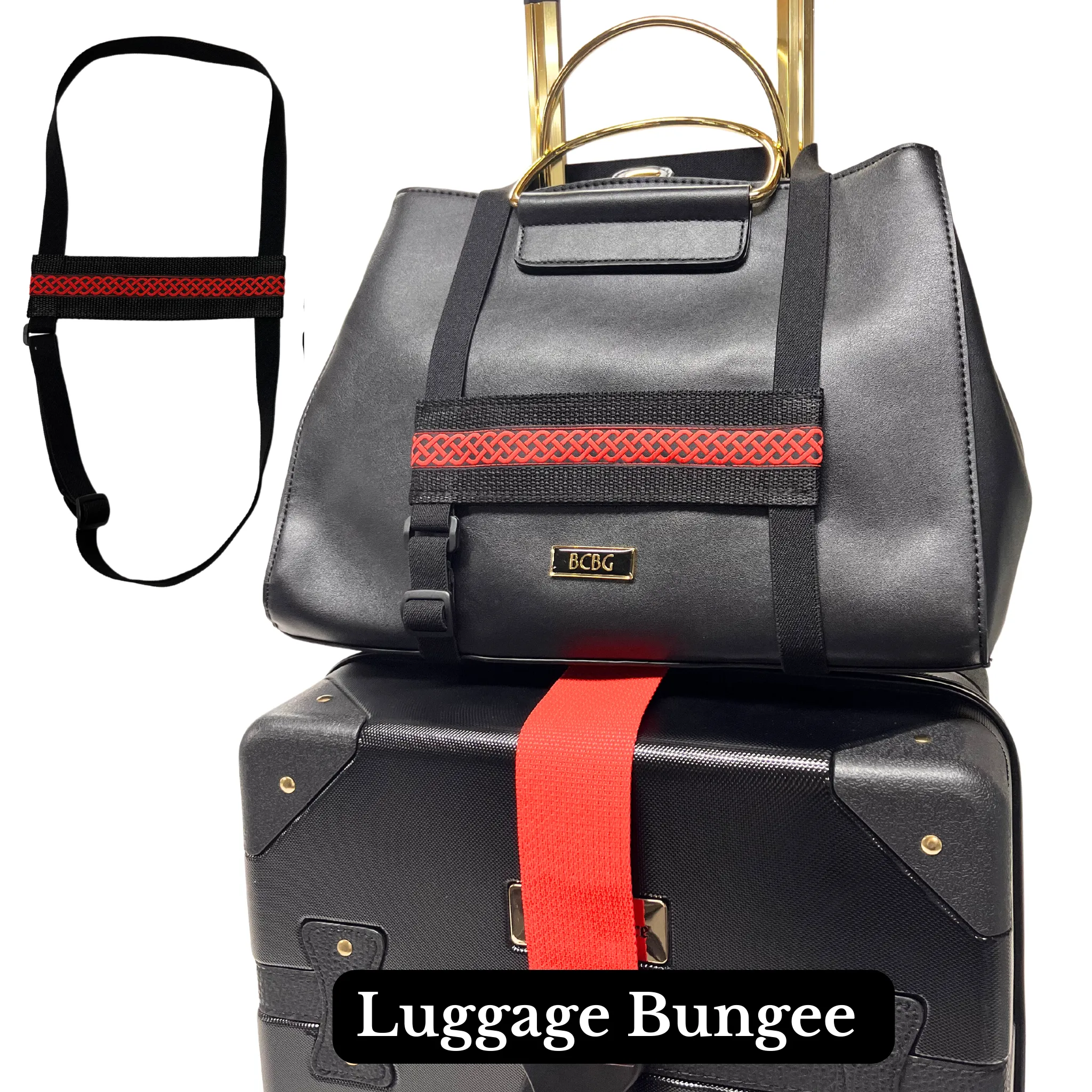 Travel Set - Red & Black Plaid