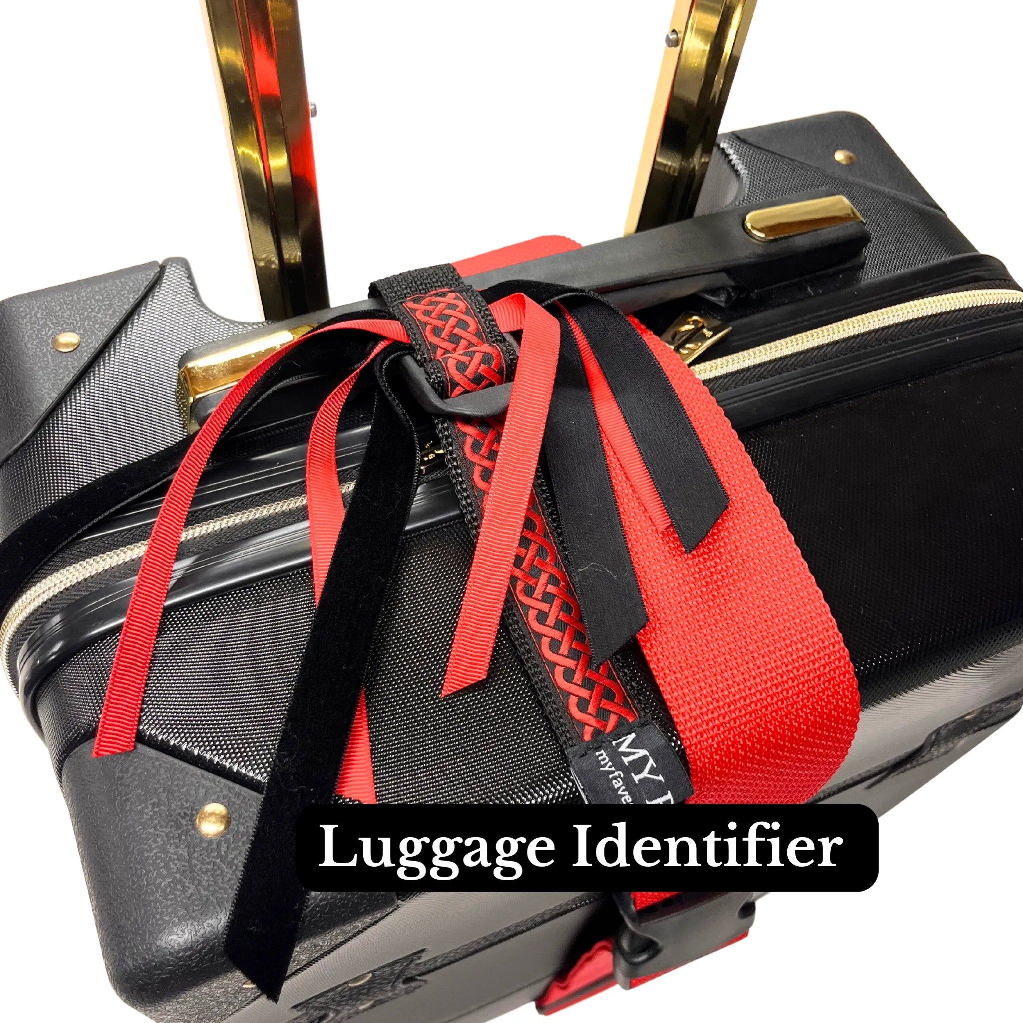 Travel Set - Red & Black Plaid
