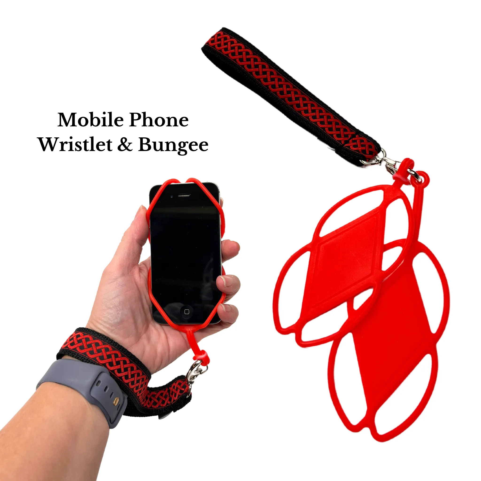 Travel Set - Red & Black Plaid
