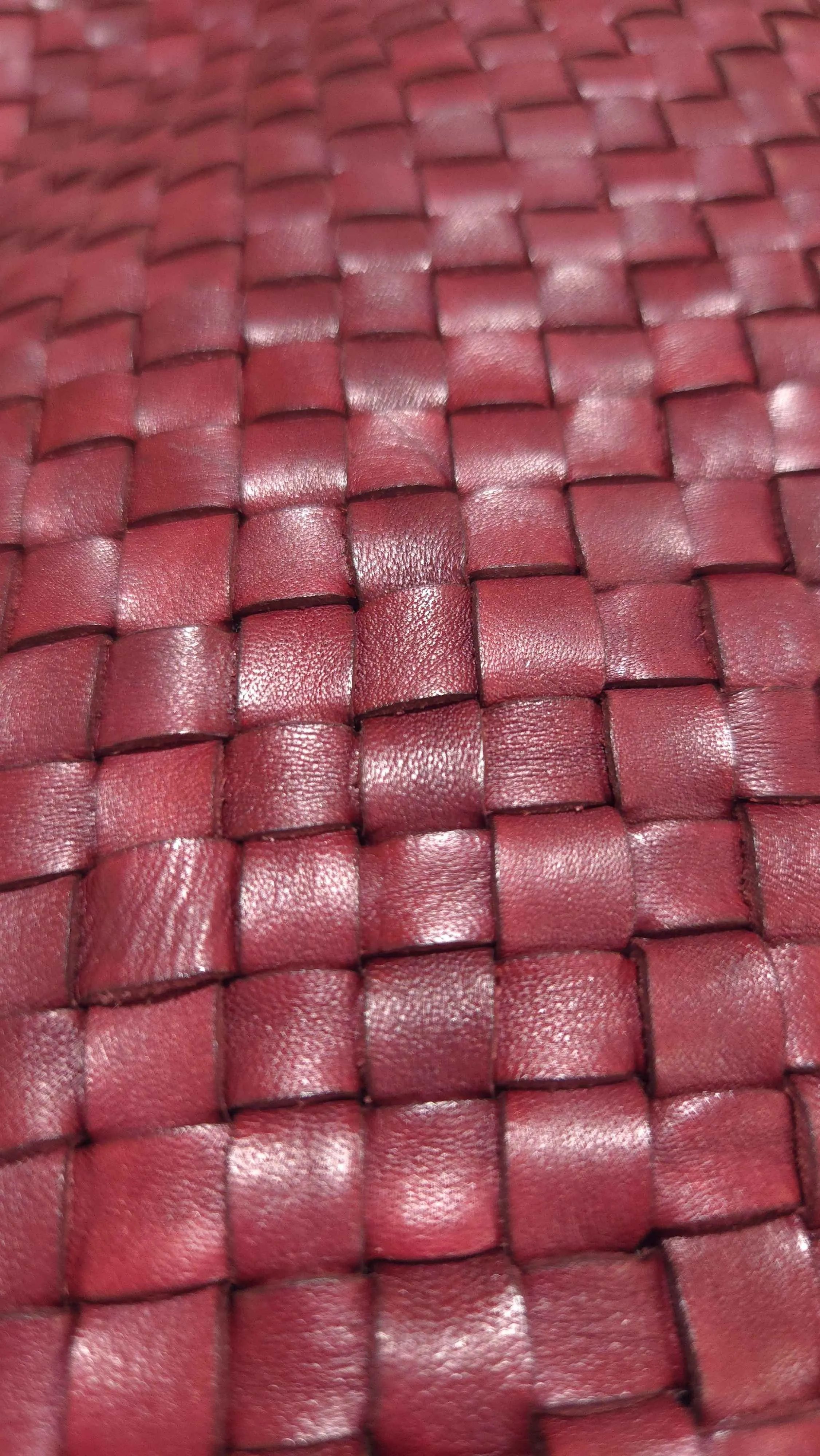 VINTAGE MESH TOTE IN BORDO
