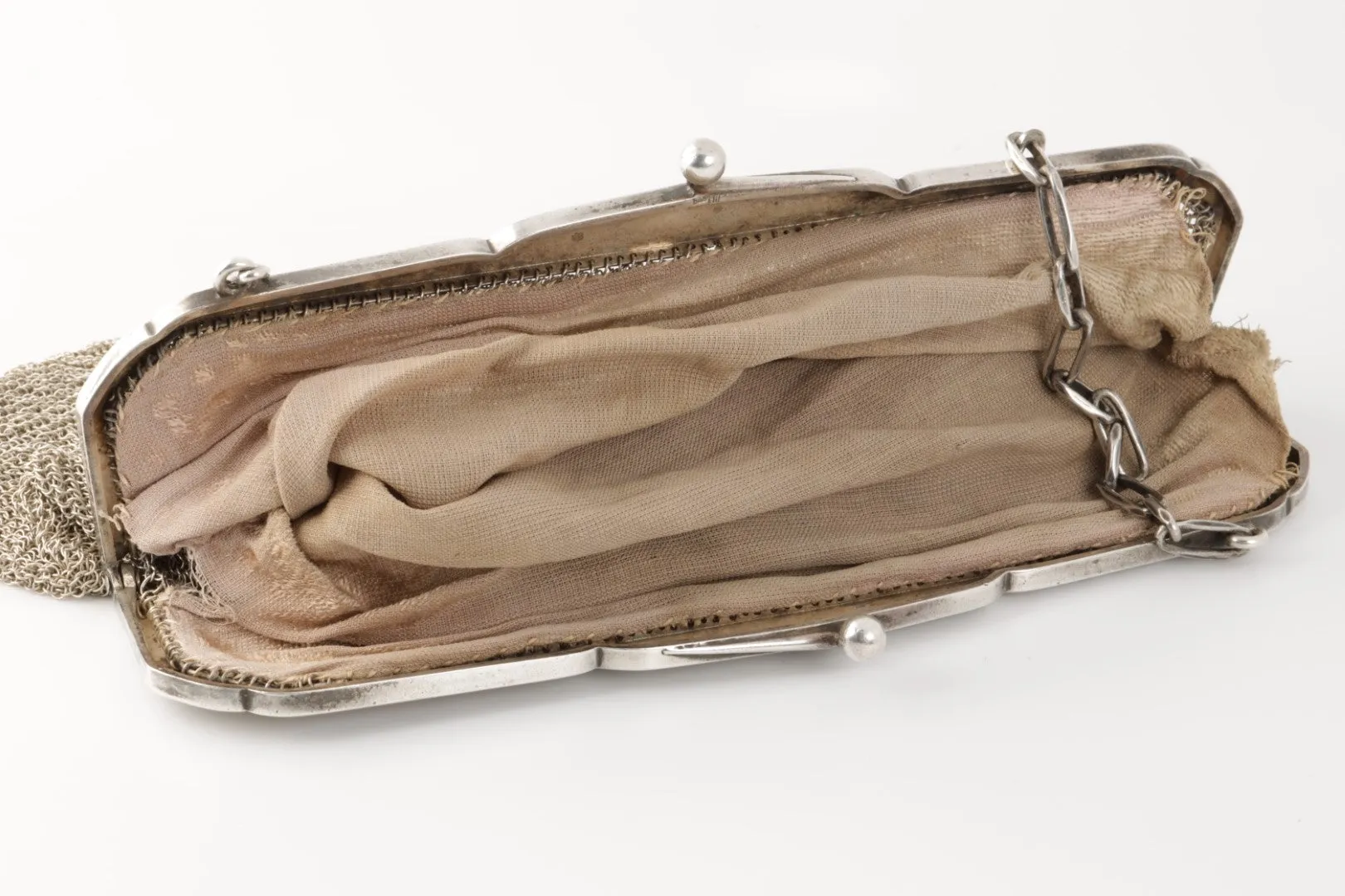Vintage Silver 925 Mesh Bag