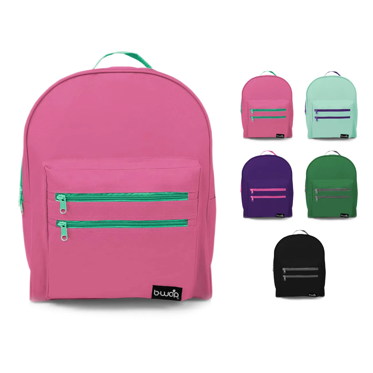 Wholesale 16" Assorted Color Classic Backpacks