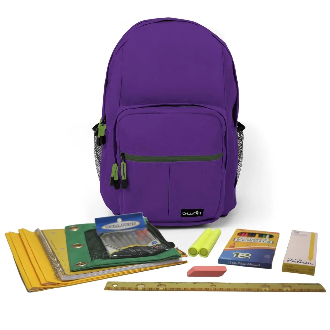 Wholesale 1st-12th Grade Essentials Kit (40 Items per Kit) in 18'' Territory Backpack