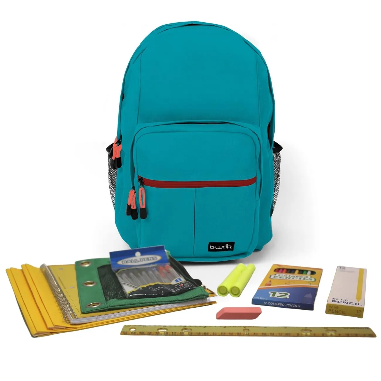 Wholesale 1st-12th Grade Essentials Kit (40 Items per Kit) in 18'' Territory Backpack