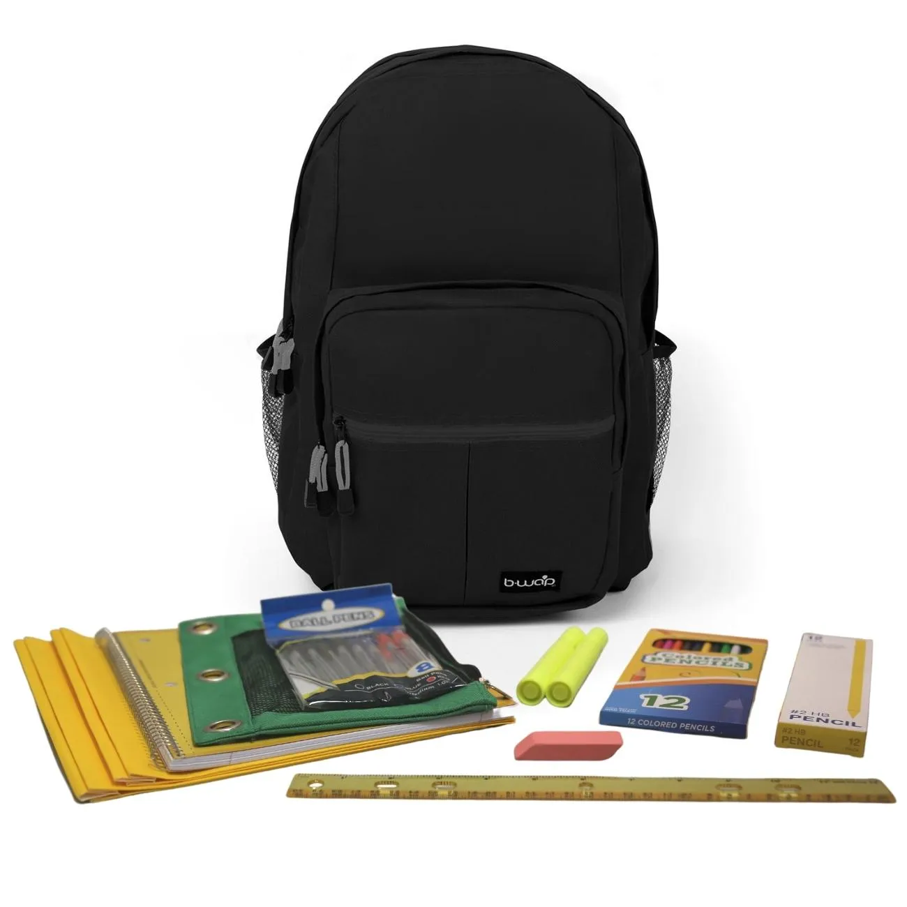 Wholesale 1st-12th Grade Essentials Kit (40 Items per Kit) in 18'' Territory Backpack