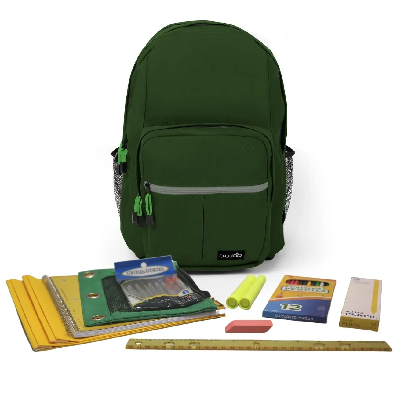 Wholesale 1st-12th Grade Essentials Kit (40 Items per Kit) in 18'' Territory Backpack