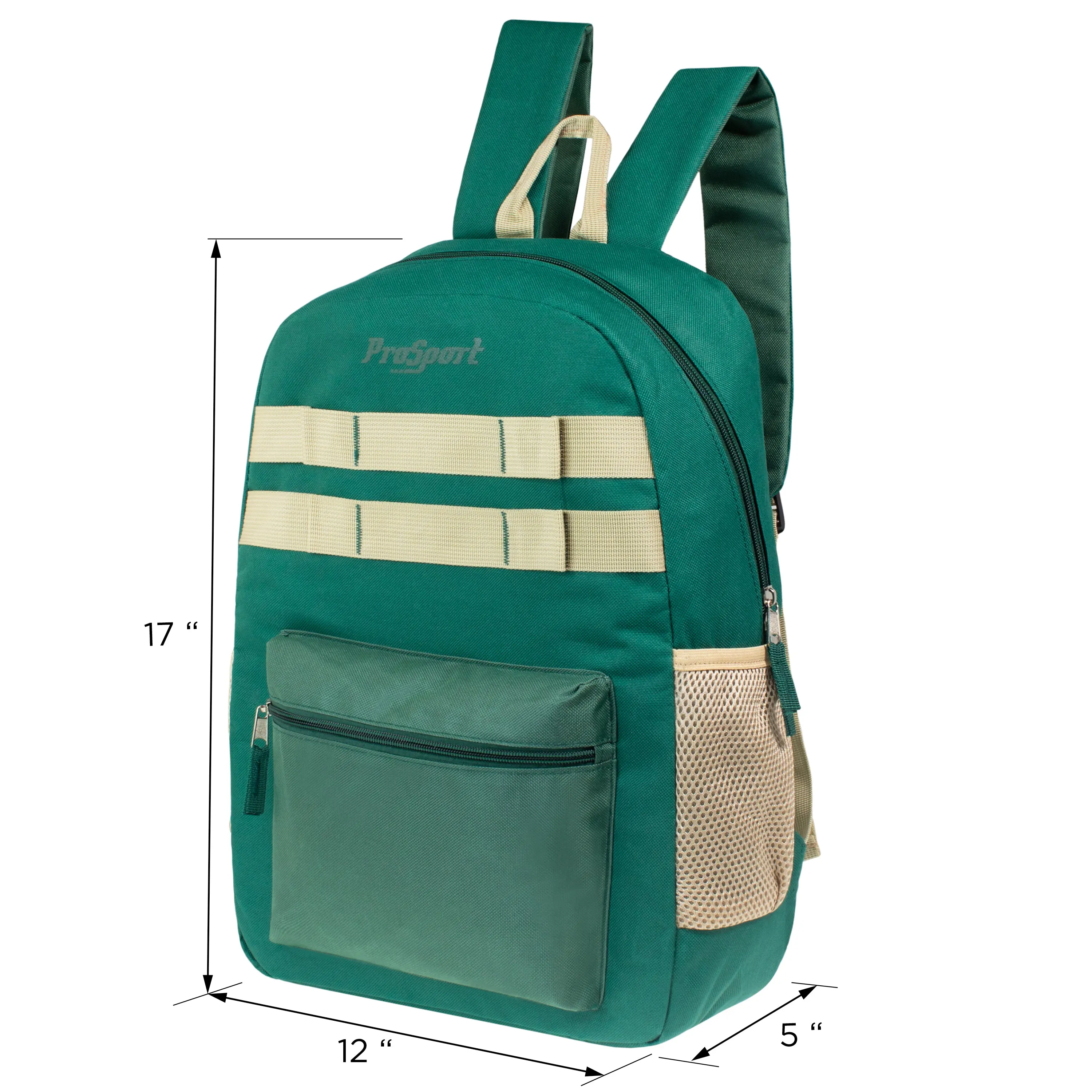 Wholesale Backpacks in Asst Colors & 12 Bulk School Supply Kits