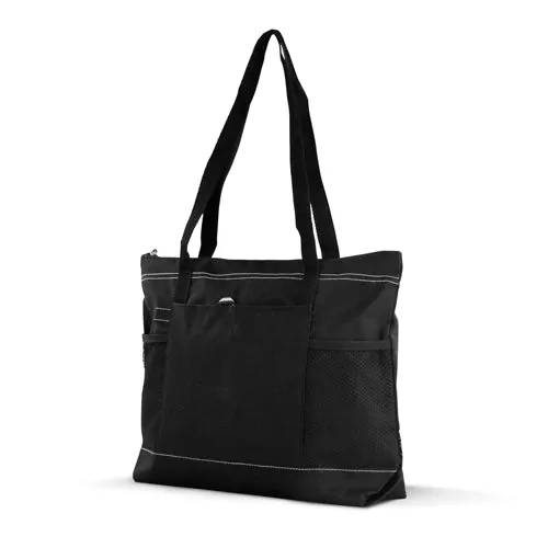 Zippered Tote Bag